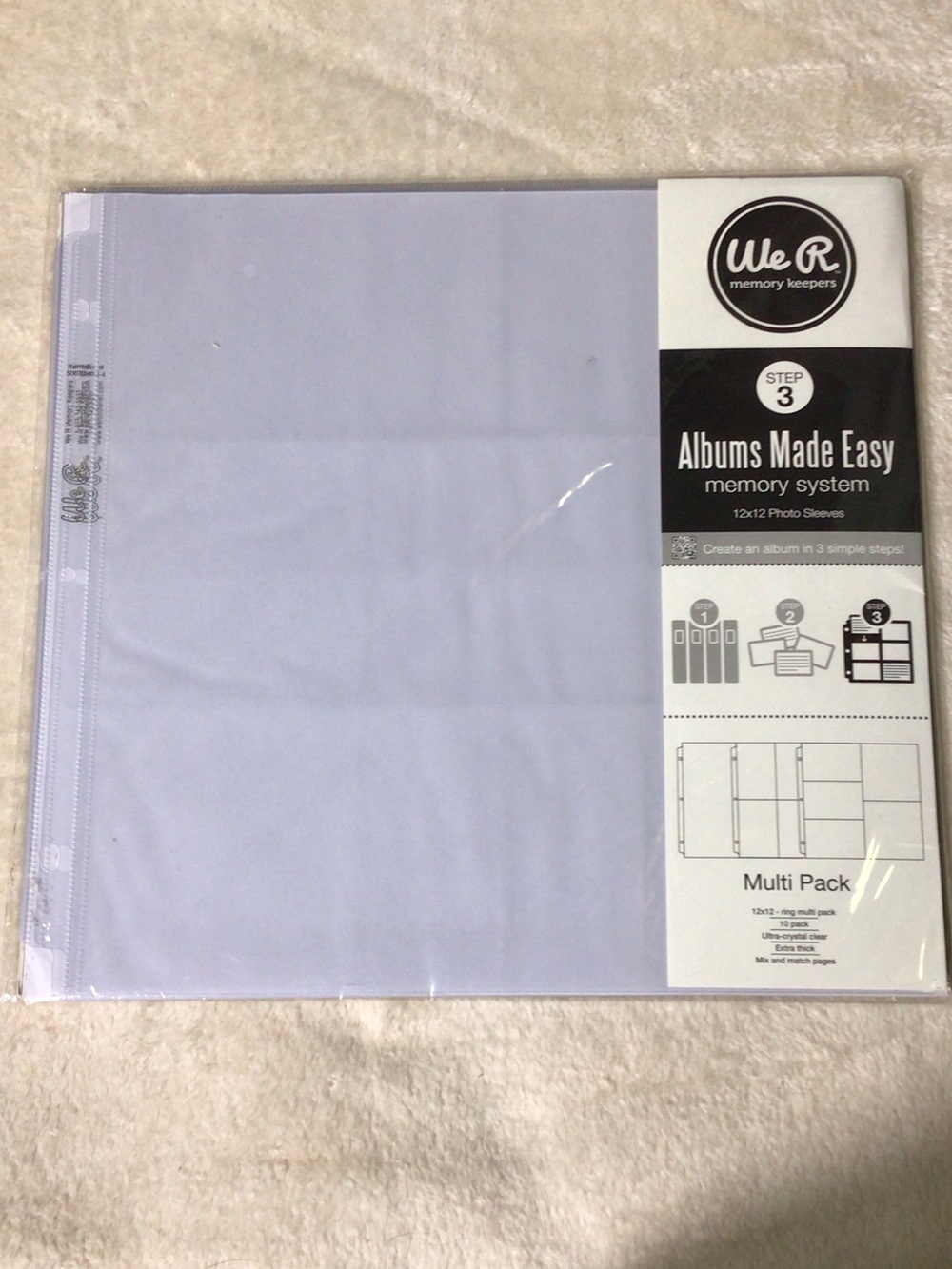 We R Memory Keepers Albums Made Easy 12x12 Sleeves